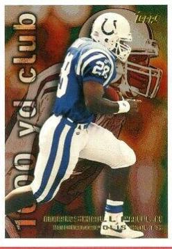 Marshall Faulk #10 Football Cards 1995 Topps