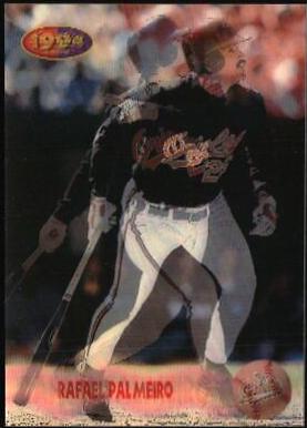 Rafael Palmeiro #26 Baseball Cards 1994 Sportflics 2000 Rookie Traded