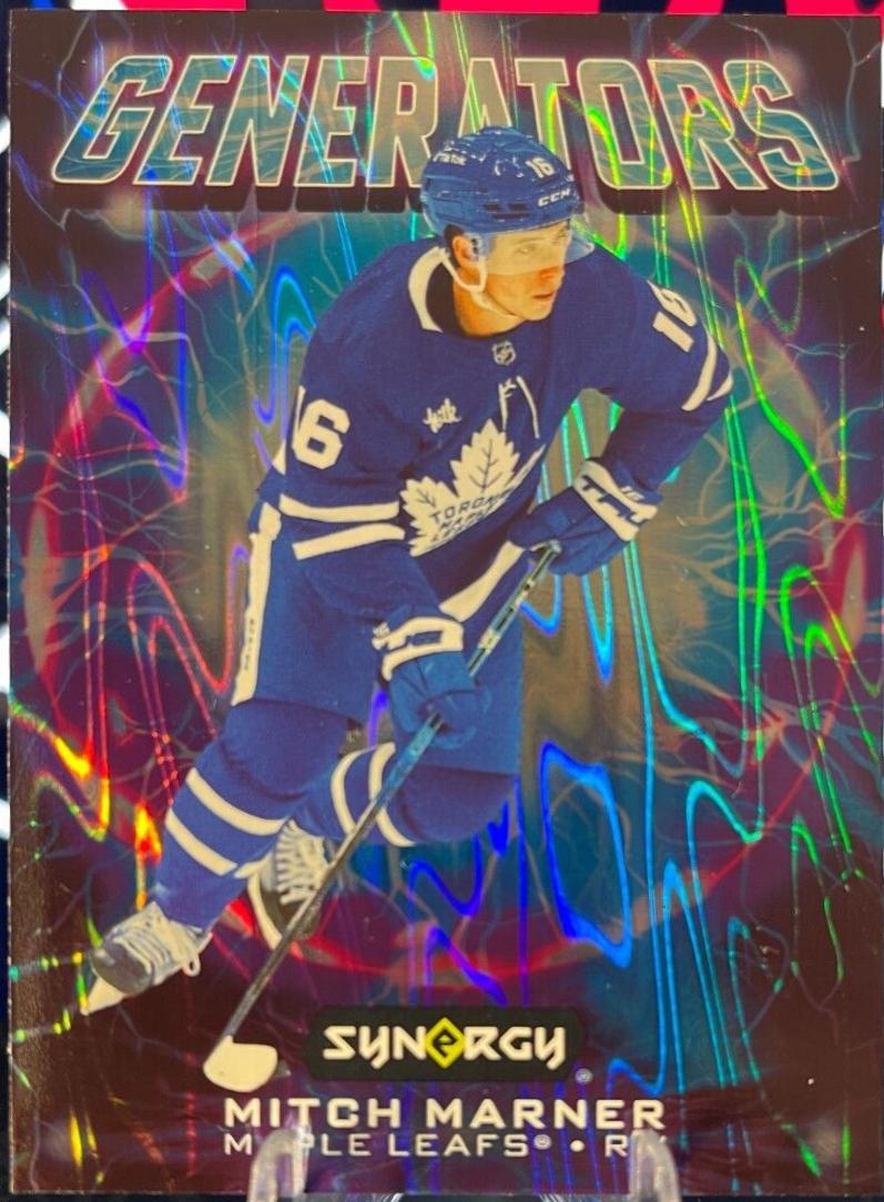 Mitch Marner #G-11 Hockey Cards 2024 Upper Deck Synergy Generators