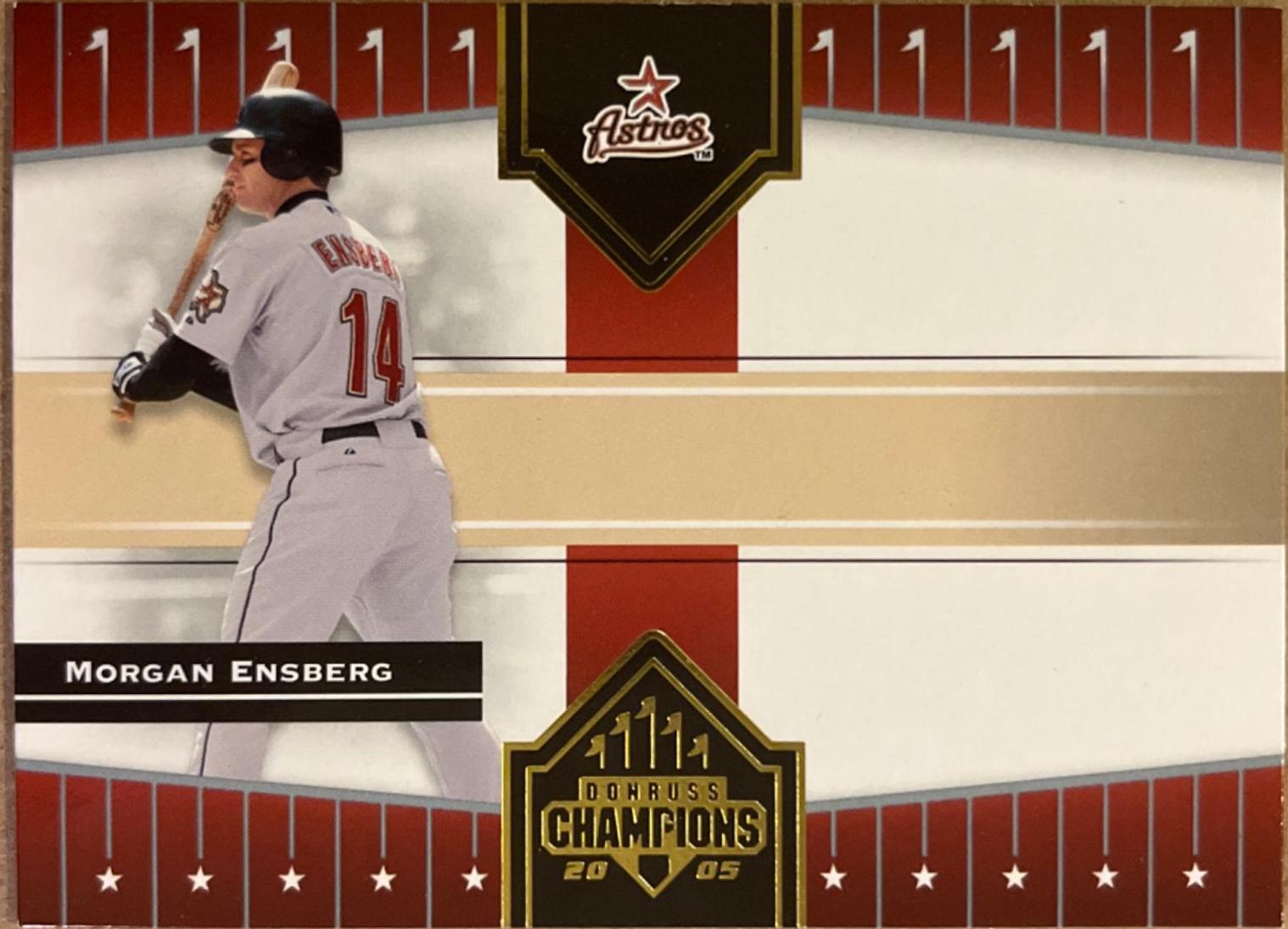 Morgan Ensberg #420 2005 Donruss Champions Baseball