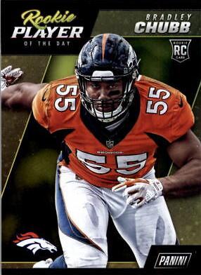 Bradley Chubb #R7 Football Cards 2018 Panini Player of the Day Rookie