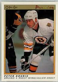Peter Douris #26 Hockey Cards 1990 O-Pee-Chee Premier