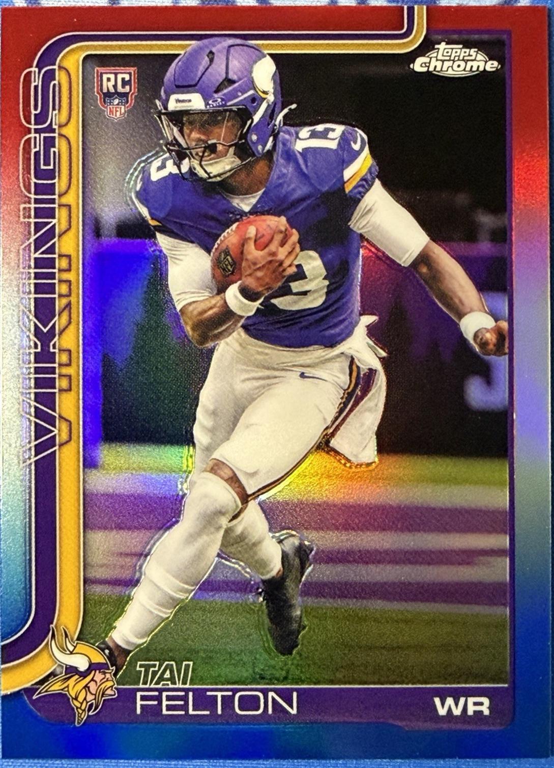 Tai Felton [Red White Blue Refractor] #395