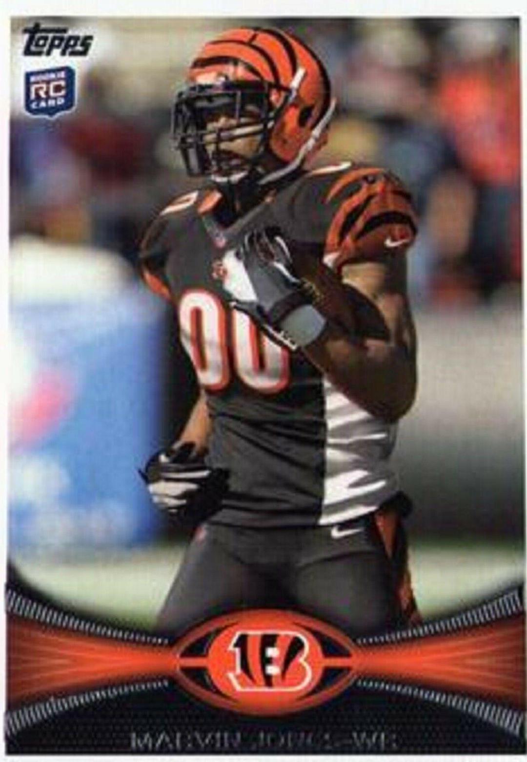 Marvin Jones #202 Football Cards 2012 Topps