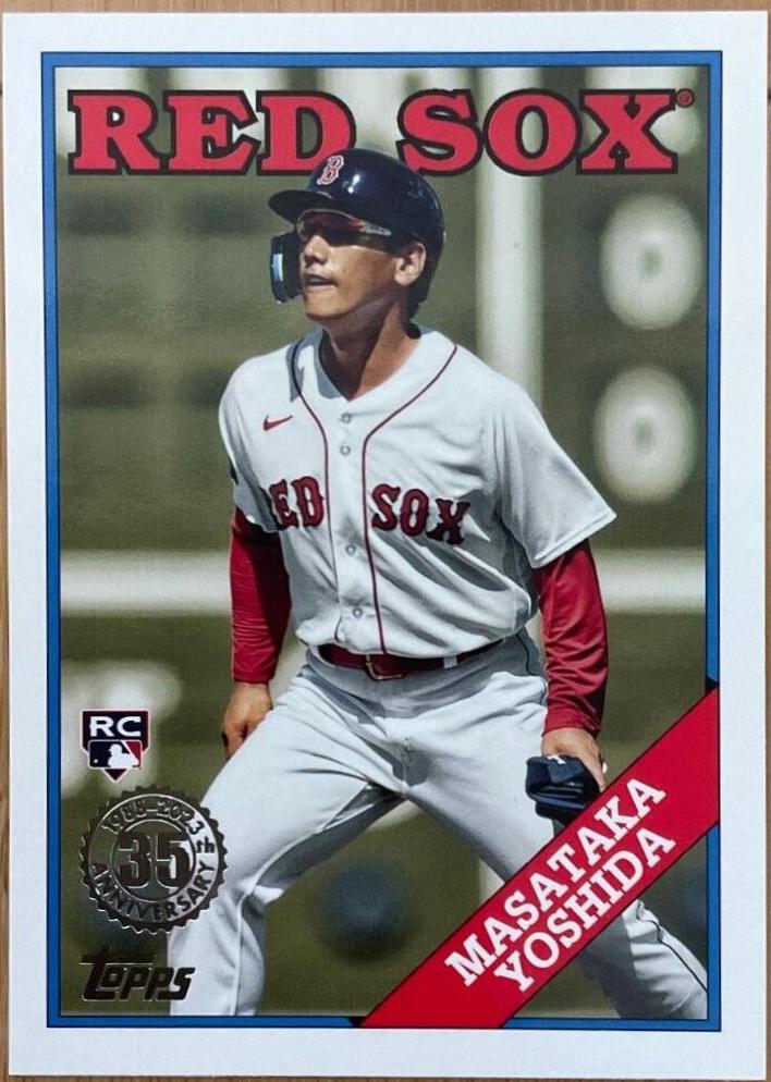 Masataka Yoshida #88US-13 Baseball Cards 2023 Topps Update 1988