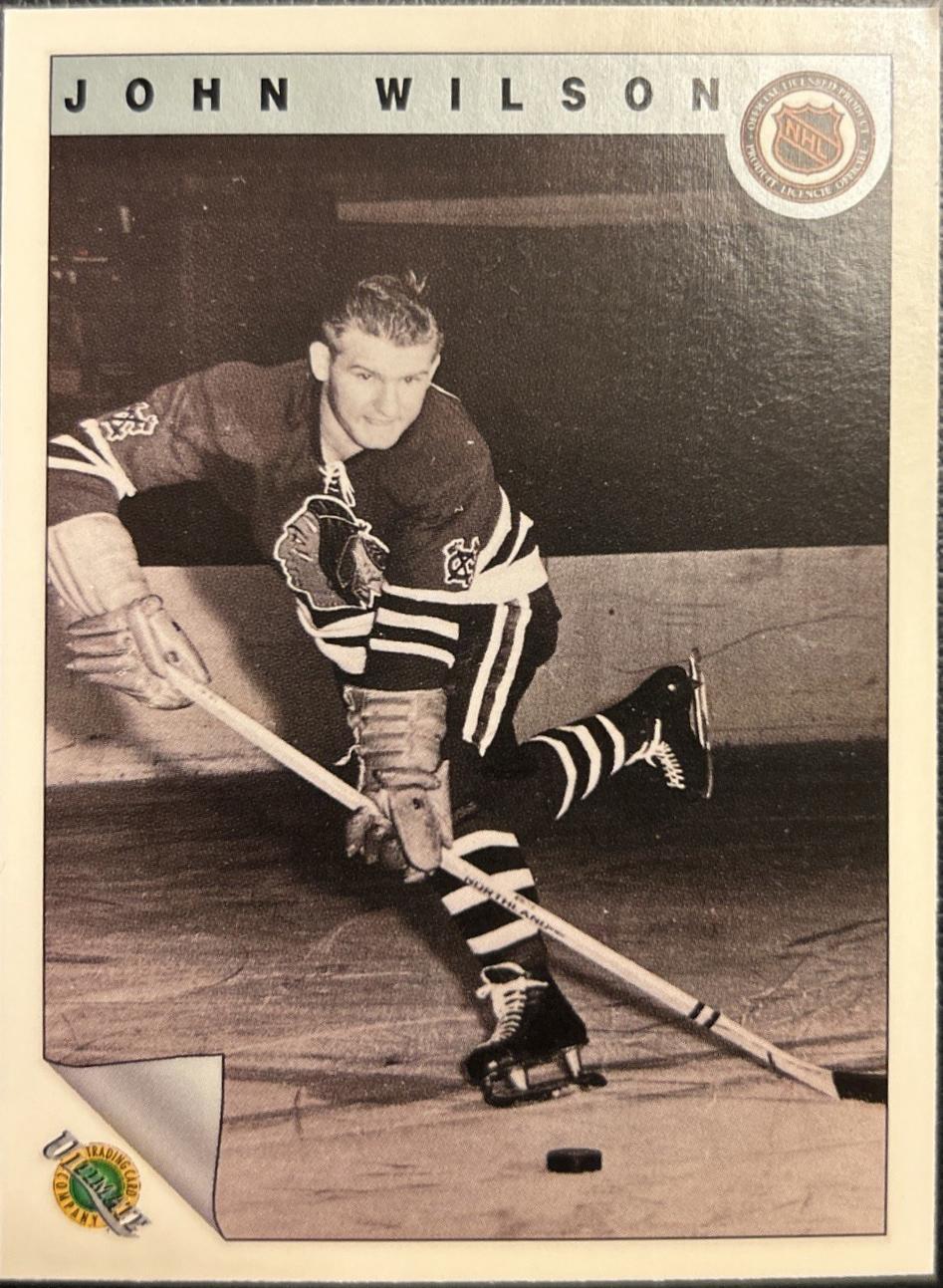 John Wilson #65 1991 Ultimate Original Six Hockey