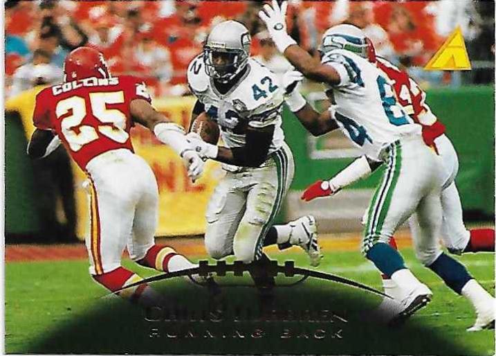 Chris Warren #7 Football Cards 1995 Pinnacle