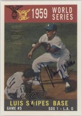 Maury Wills #68 Baseball Cards 2001 Topps Archives Autographs