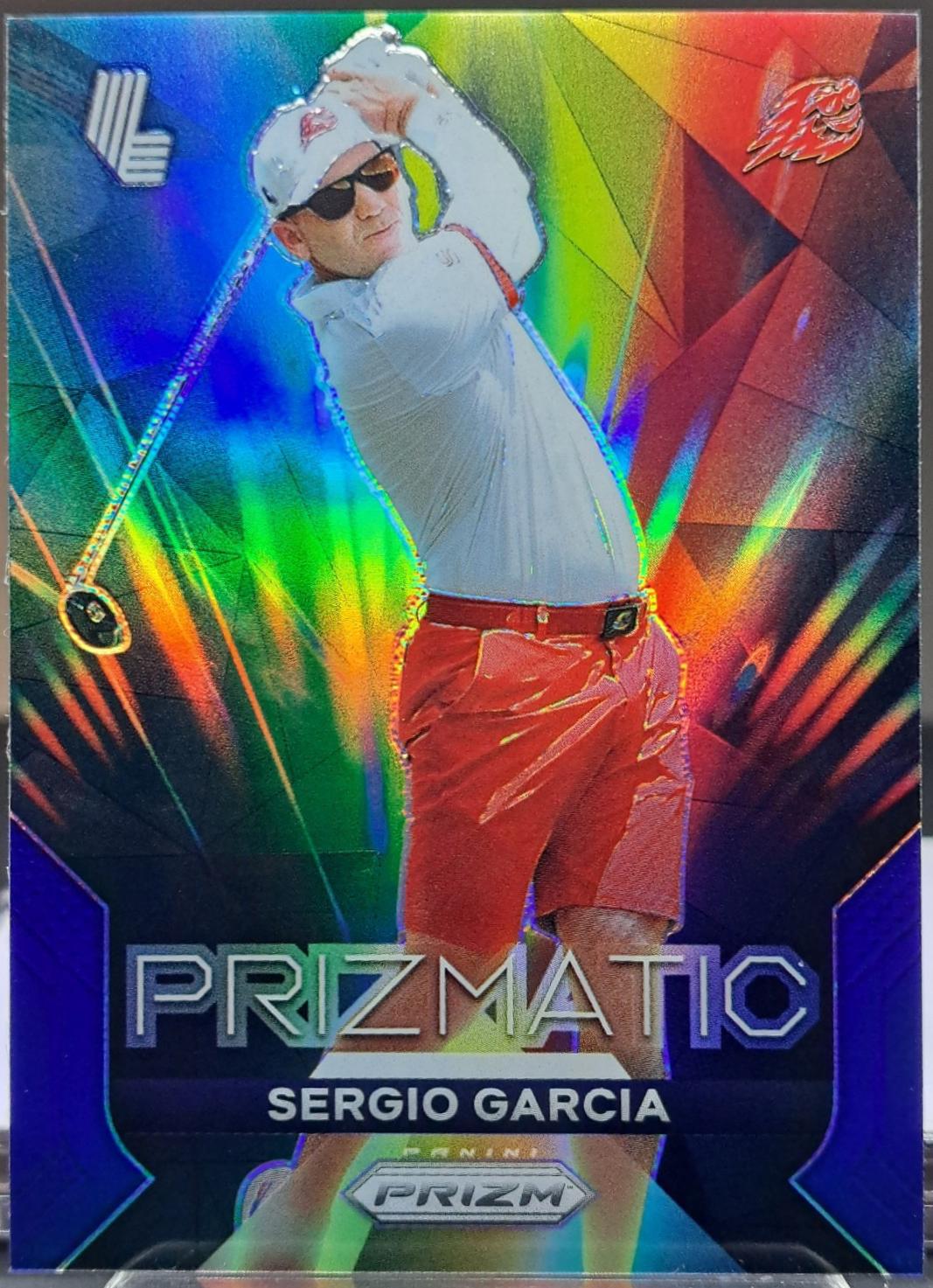 Sergio Garcia #4 Golf Cards 2024 Panini Prizm LIV Prizmatic