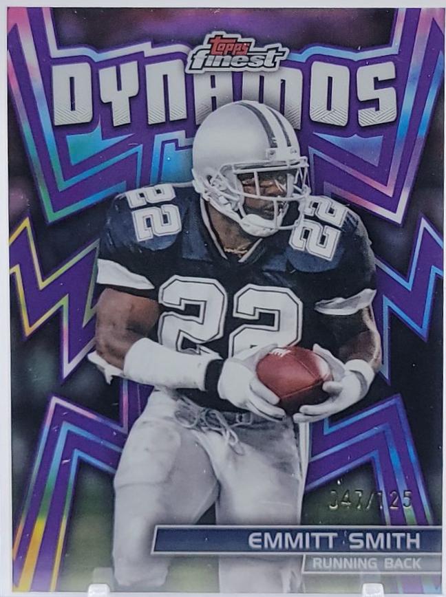 Emmitt Smith [Purple Refractor] #DYN-25