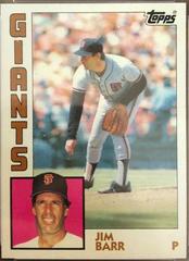 Jim Barr #282 Baseball Cards 1984 Topps Prices