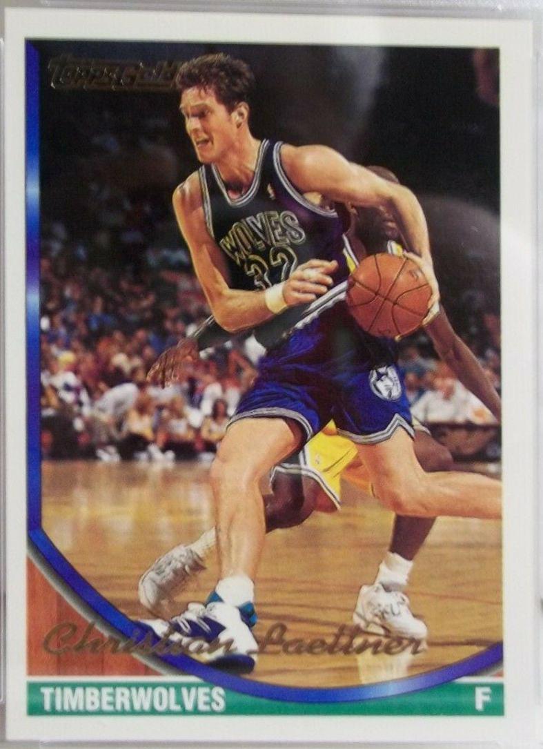 Christian Laettner #27 Basketball Cards 1993 Topps Gold