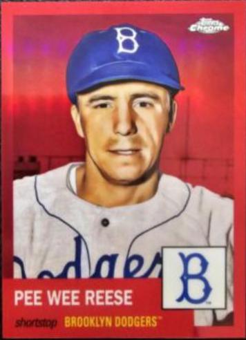Pee Wee Reese [Red Refractor] #341
