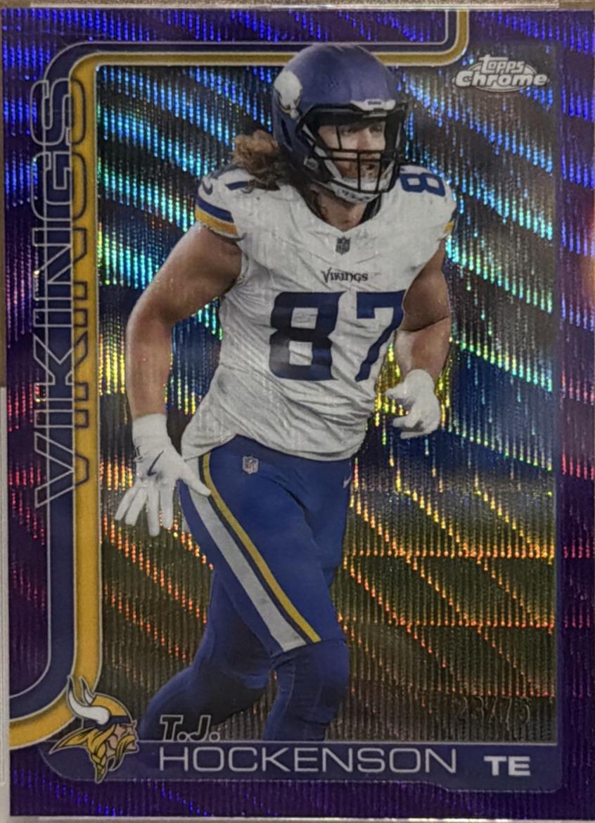 T.J. Hockenson [Purple Wave Refractor] #200