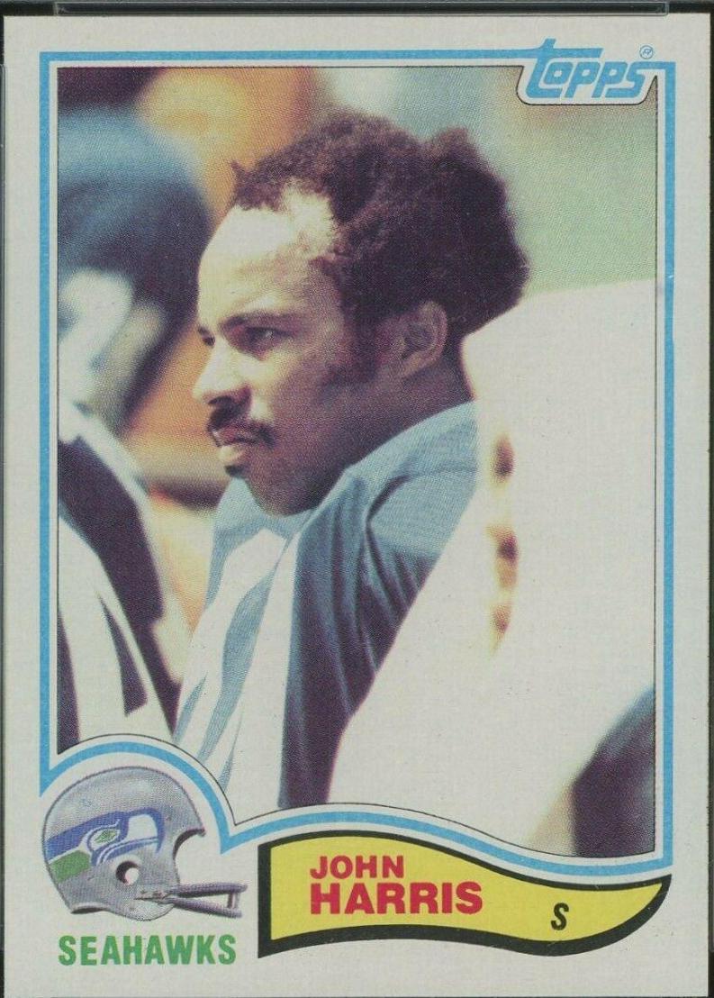 John Harris #246 Football Cards 1982 Topps
