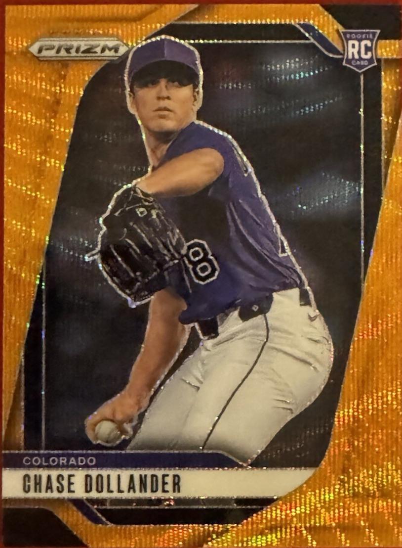 Chase Dollander [Orange Wave Prizm] #217