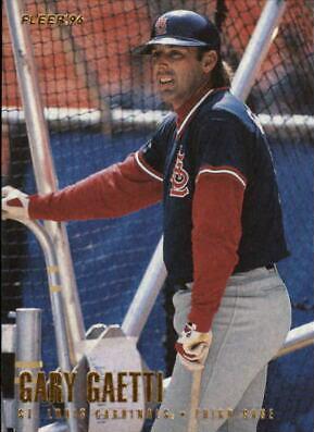 Gary Gaetti #U188 Baseball Cards 1996 Fleer Update