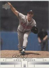 Greg Maddux #260 Baseball Cards 2002 Upper Deck Prices