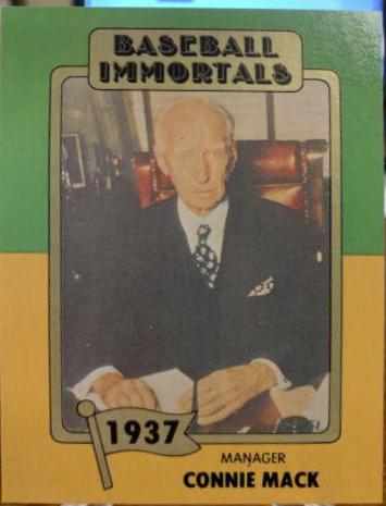Connie Mack #9 Baseball Cards 1980 Baseball Immortals