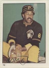 Willie Stargell #76 Baseball Cards 1982 Fleer Stamps