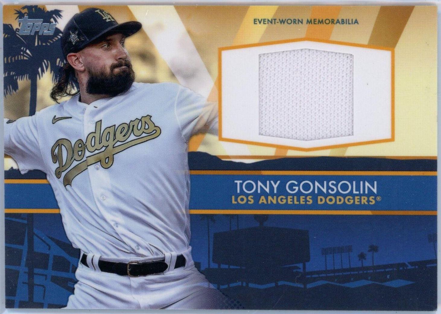 Tony Gonsolin #ASSC-TG 2022 Topps Update All Star Stitches Relics Baseball
