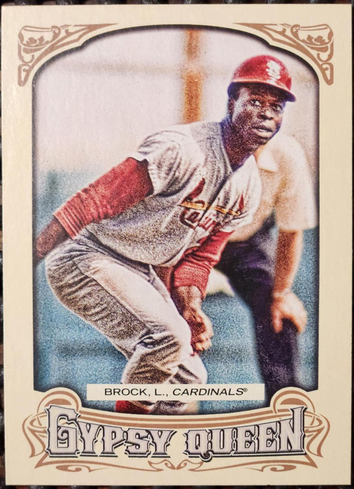 Lou Brock #37 Baseball Cards 2014 Topps Gypsy Queen