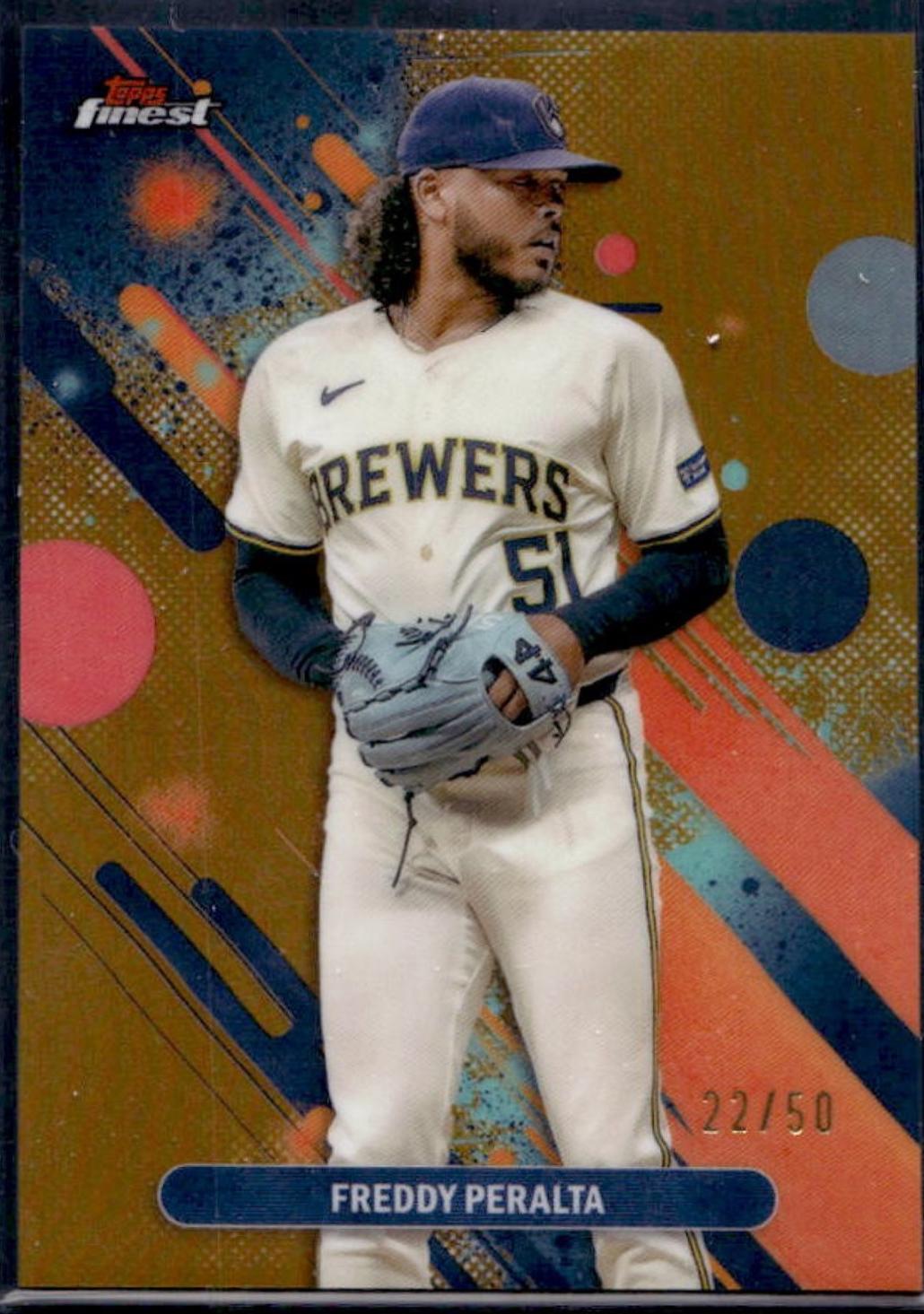 Freddy Peralta [Gold Refractor] #8