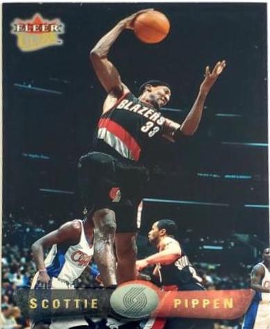 Scottie Pippen #17 Basketball Cards 2001 Ultra
