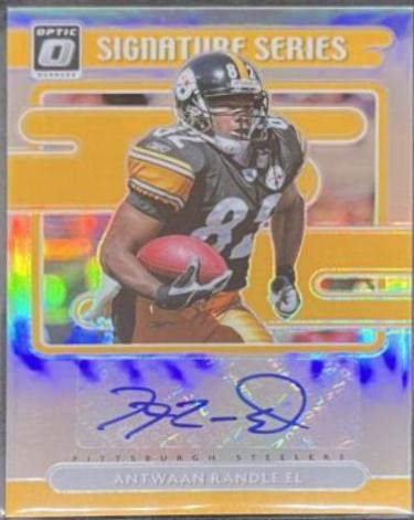Antwaan Randle El #SS-AR Football Cards 2021 Panini Donruss Optic Signature Series