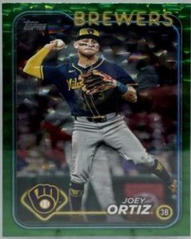 Joey Ortiz [Green Crackle Foilboard] #US257