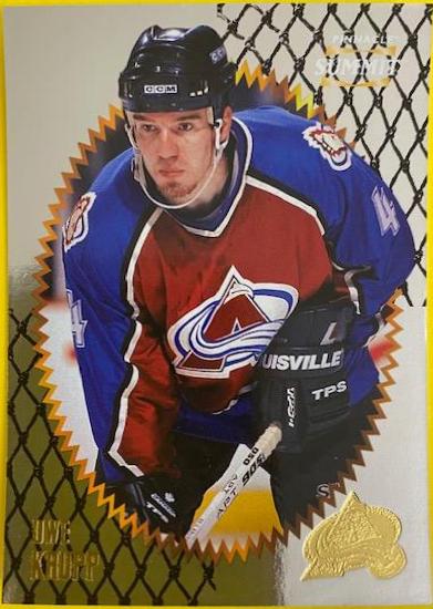 Uwe Krupp #38 Hockey Cards 1996 Pinnacle Summit