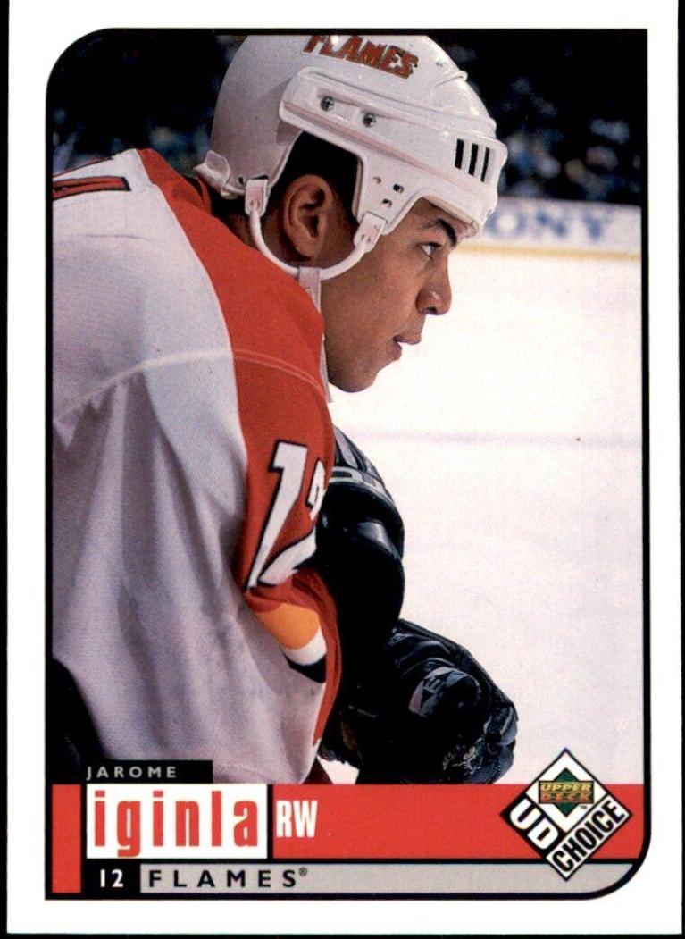 Jarome Iginla #35 Hockey Cards 1998 UD Choice