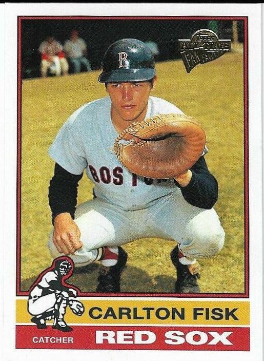Carlton Fisk #21 Baseball Cards 2003 Topps All Time Fan Favorites