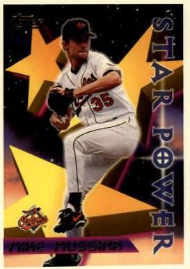 Mike Mussina #228 Baseball Cards 1996 Topps