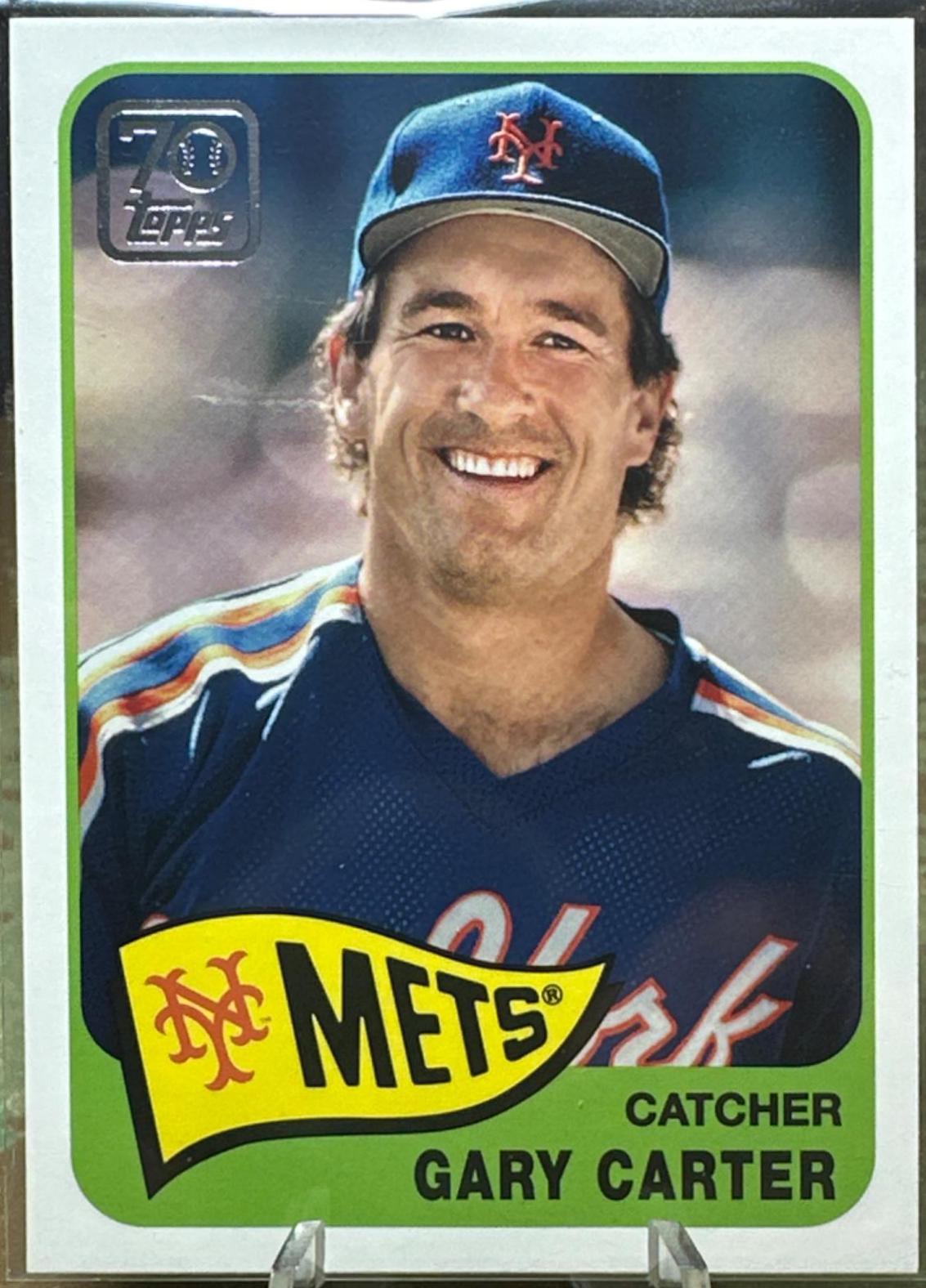Gary Carter #70YT-15 Baseball Cards 2021 Topps 70 Years of Baseball