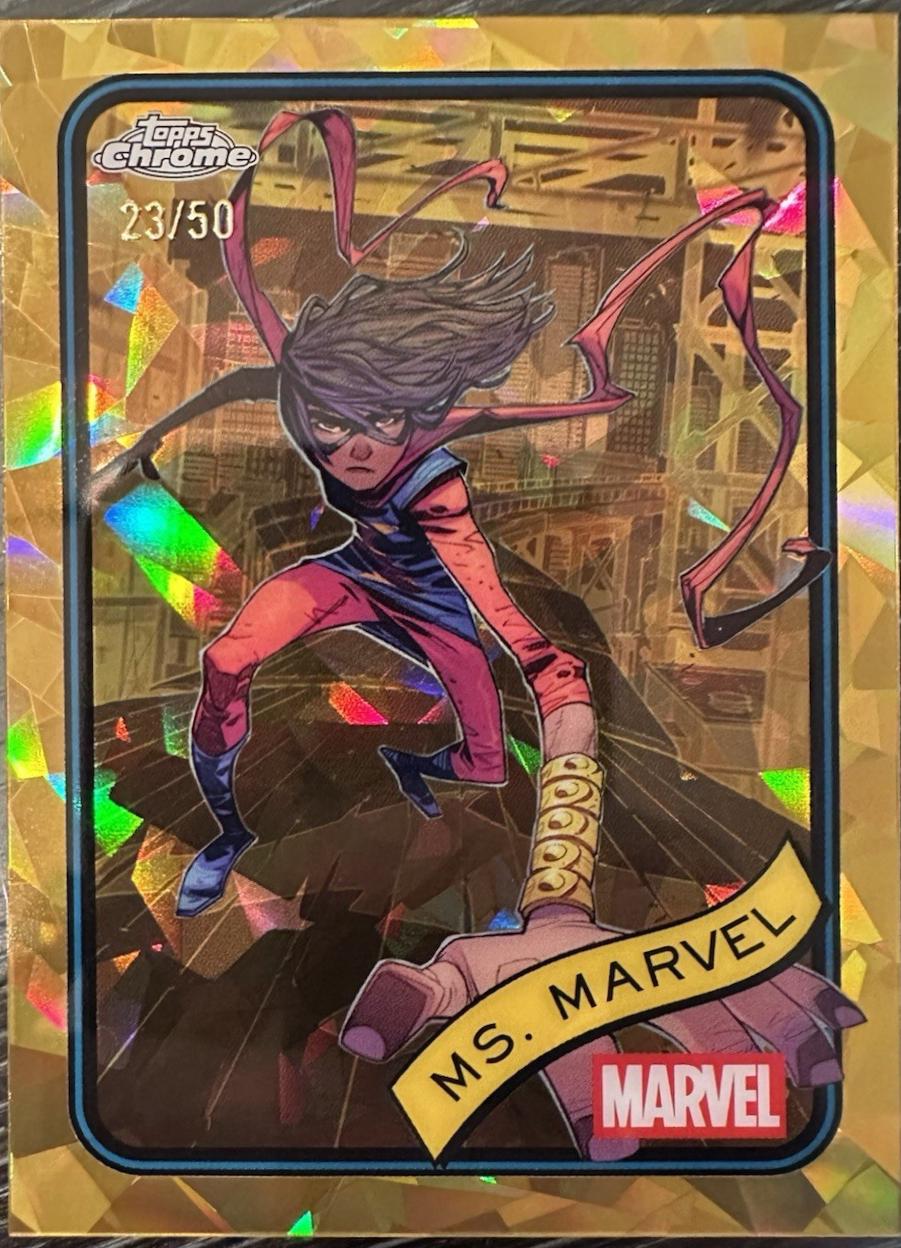 Ms. Marvel Gold Sapphire