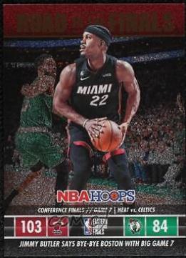 Jimmy Butler #5 Basketball Cards 2023 Panini Hoops Road to the Finals Conference