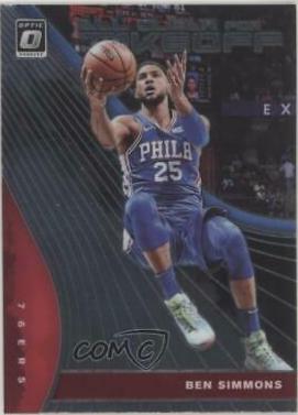 Ben Simmons #7 Basketball Cards 2019 Panini Donruss Optic All Clear for Takeoff