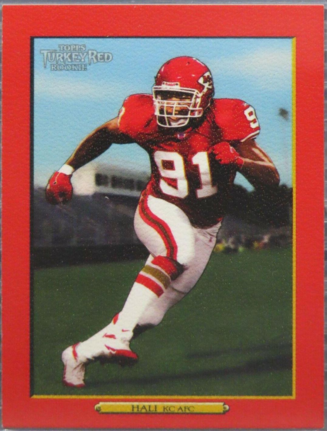 Tamba Hali #204 2006 Topps Turkey Red Football