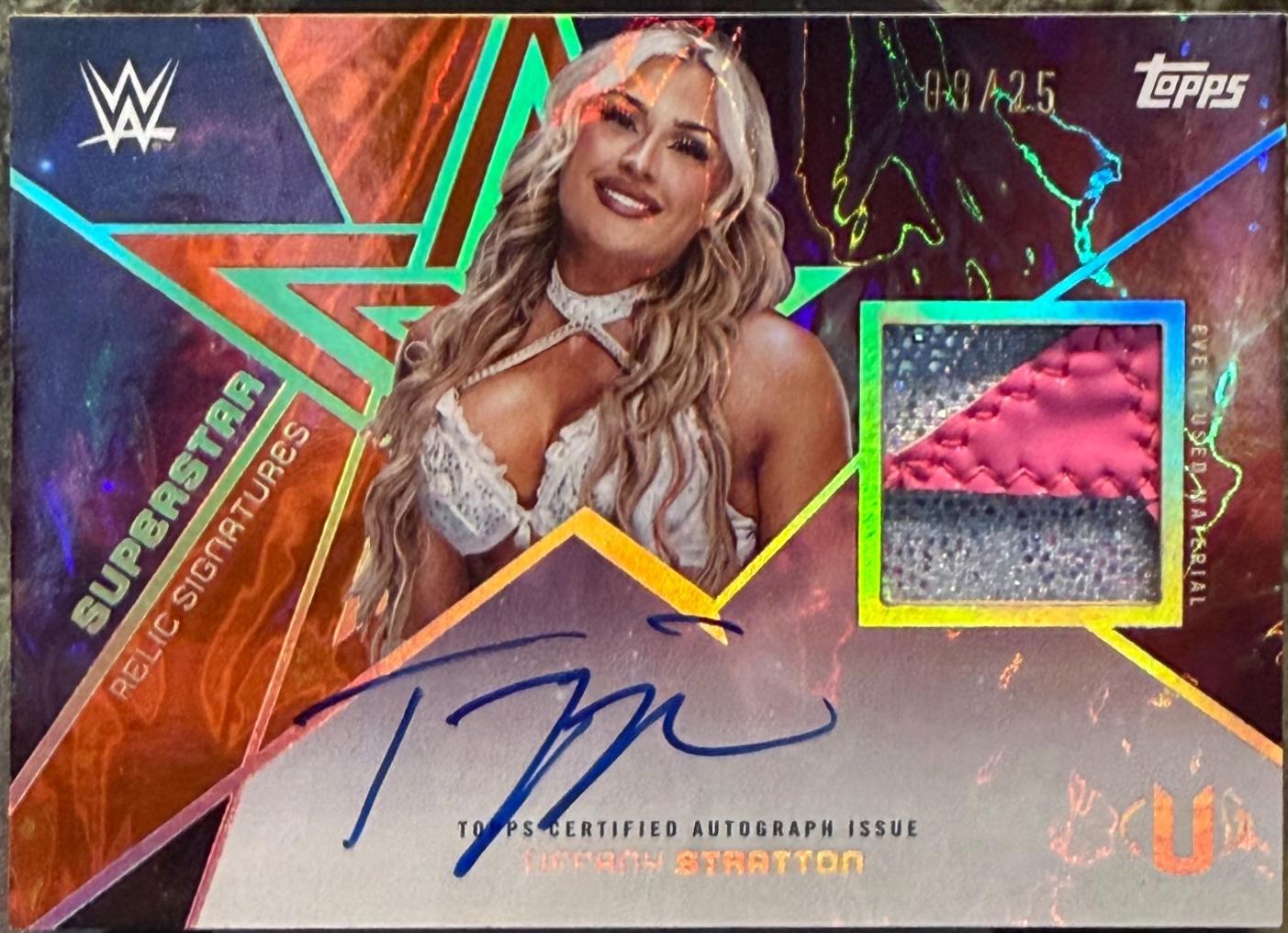 Tiffany Stratton #SRS-TST Prices | 2025 Topps Universe WWE