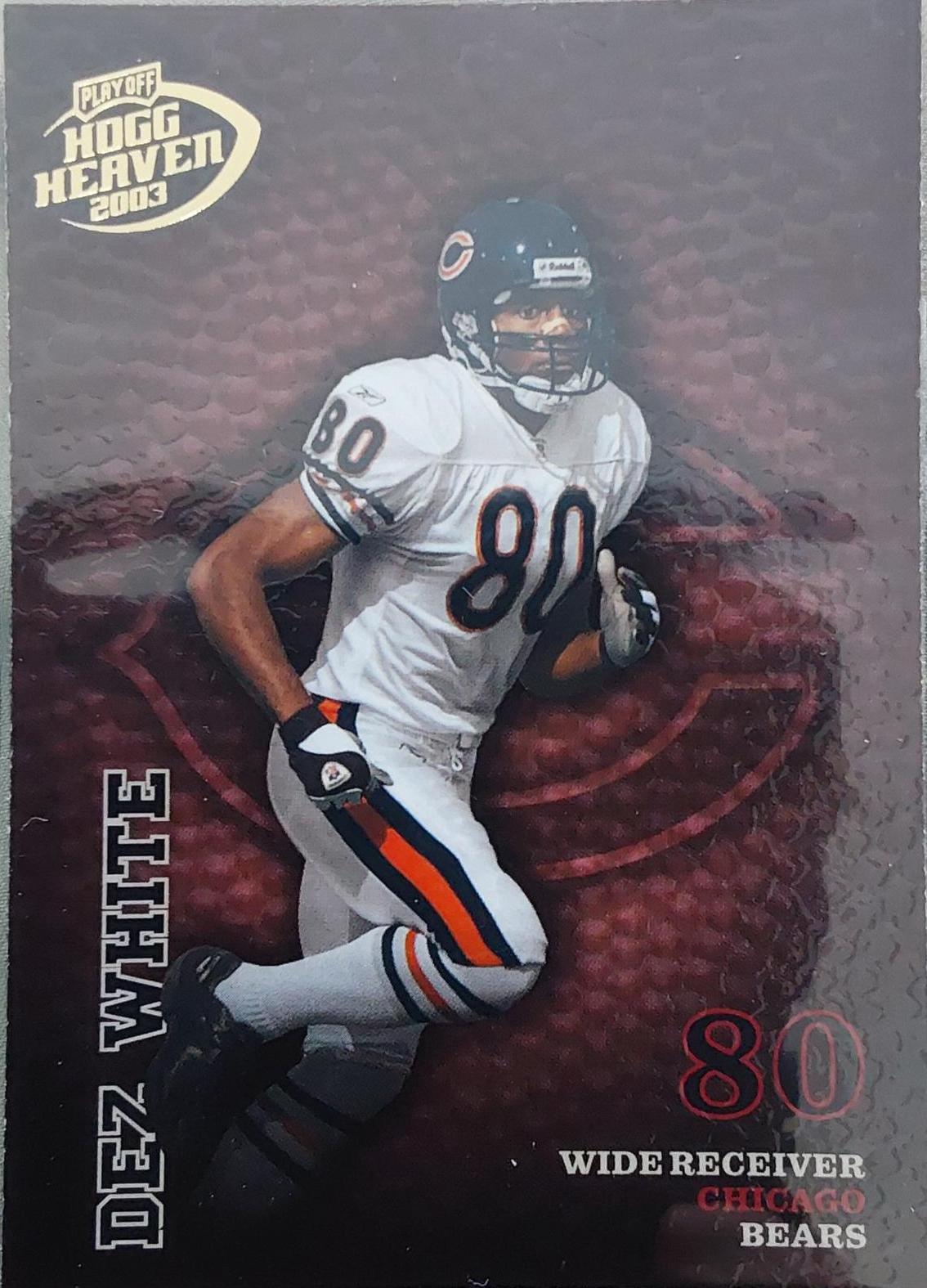Dez White #29 2003 Playoff Hogg Heaven Football