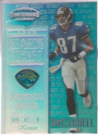 Keenan McCardell #80 1999 Playoff Contenders Football