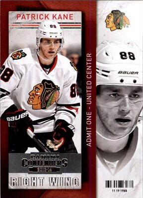 Patrick Kane #3 Hockey Cards 2013 Panini Contenders