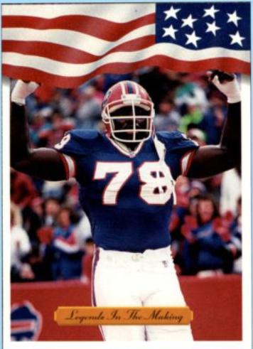 Bruce Smith #6 Football Cards 1992 All World