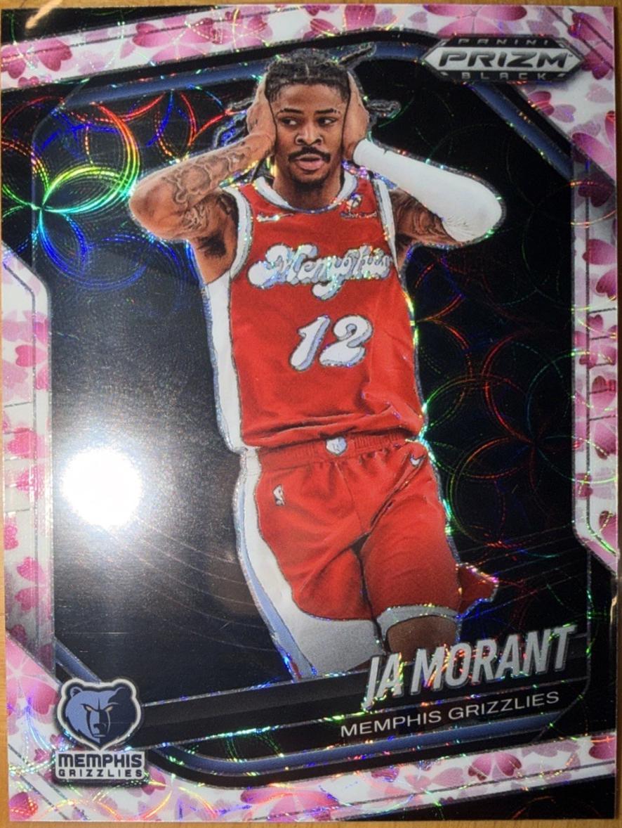 Ja Morant [Cherry Blossom] #9 Prices | 2024 Panini Prizm Black