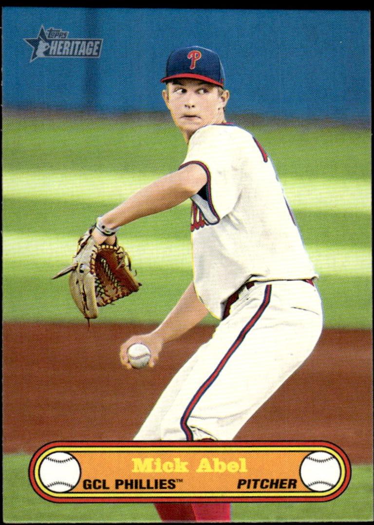 Mick Abel #72BPC-15 Baseball Cards 2021 Topps Heritage Minor League 1972 Topps Baseball Poster Card