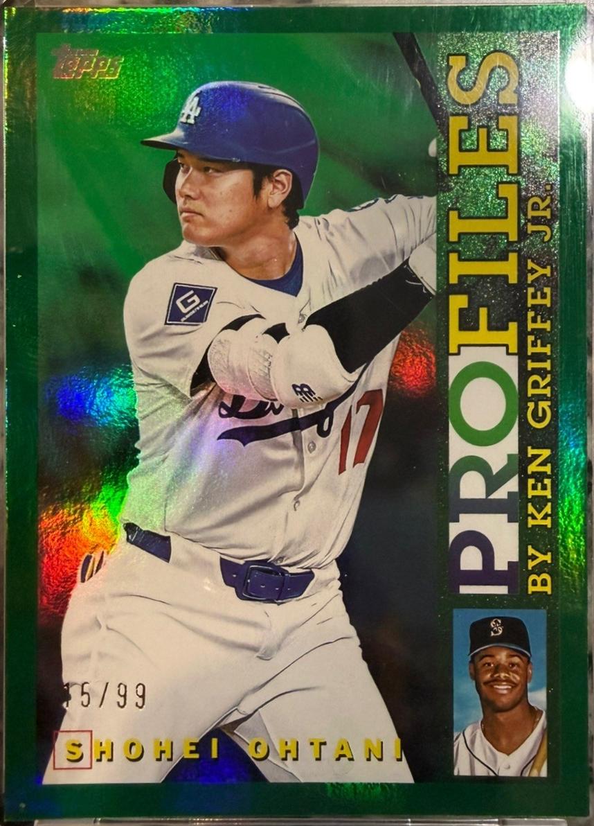 Shohei Ohtani [Green Foil] #TP-1 Prices | 2026 Topps Profiles