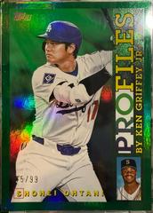 Shohei Ohtani [Green Foil] #TP-1 Prices | 2026 Topps Profiles