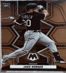 Jake Burger #213 Baseball Cards 2022 Panini Mosaic