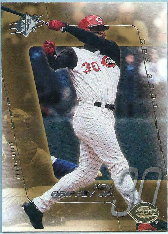 Ken Griffey Jr. #85 Baseball Cards 2001 Spx